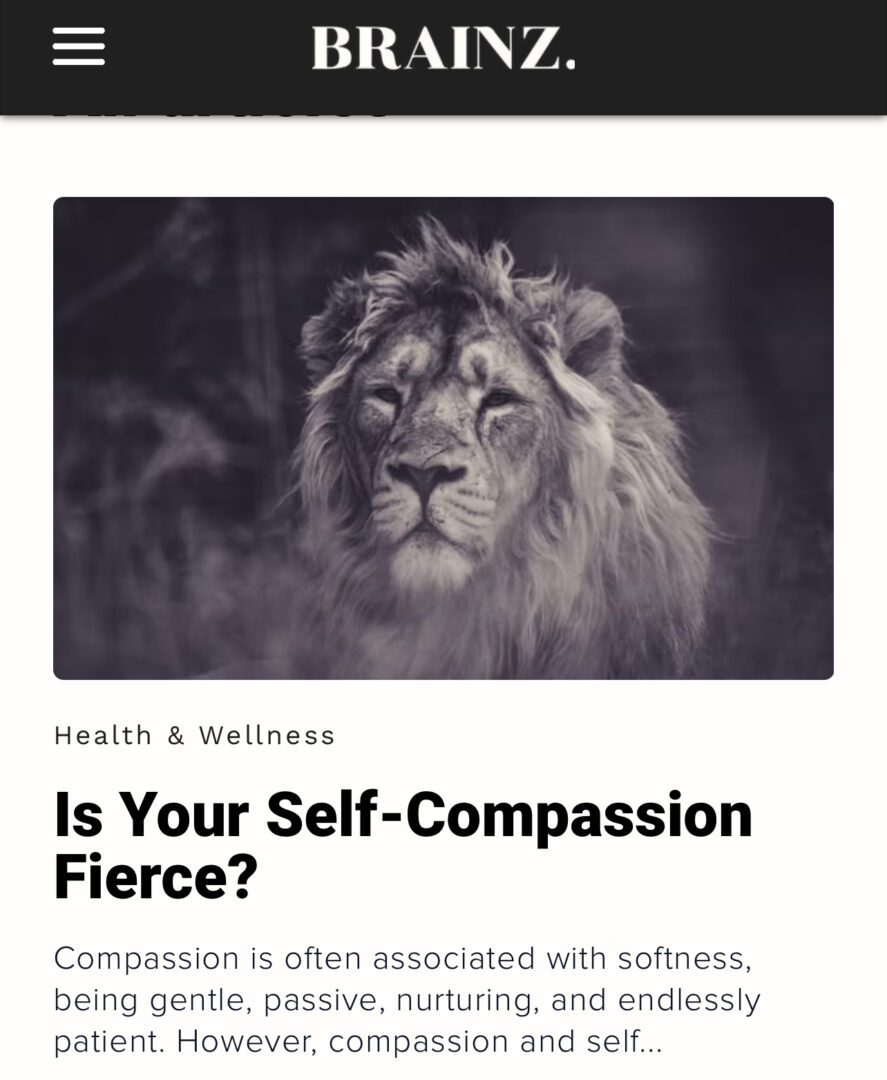 Is your self-compassion fierce